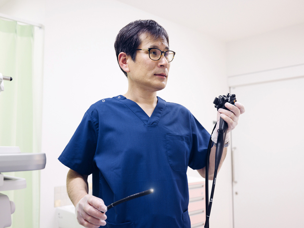 内視鏡経験豊富な院長